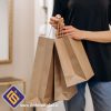 سفارش و خرید چاپ ساک دستی کاغذی کرافت 120 گرم سایز 30x45 عطف 12