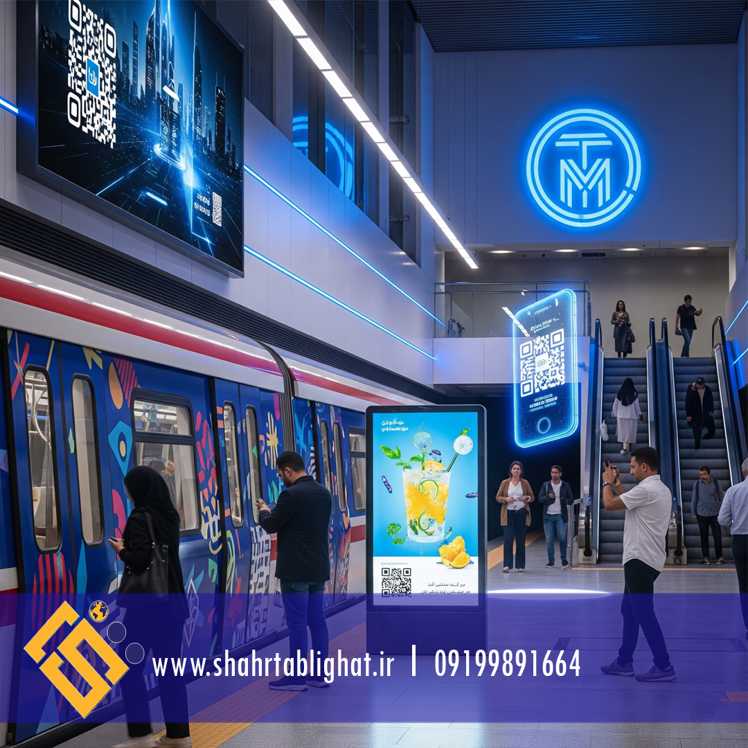 تعرفه تبلیغات مترو تهران 1404